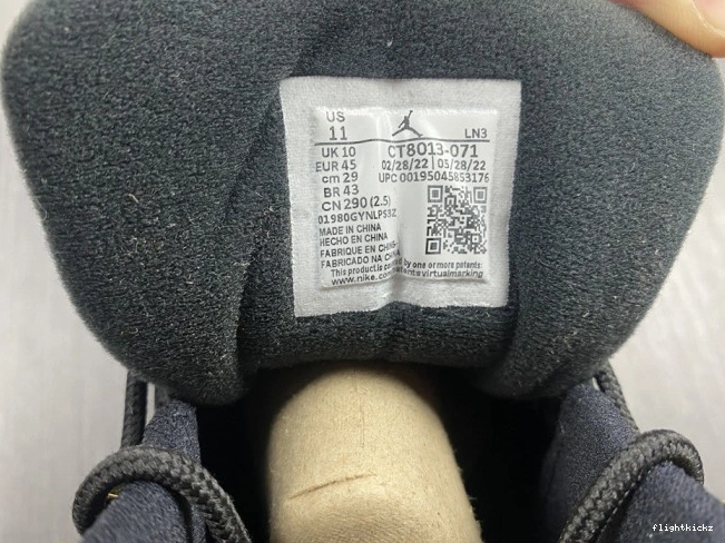 Taxi Jordan CT8013-071 12 Black Air 0813